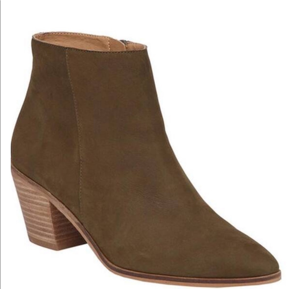 // lucky brand linnea booties //